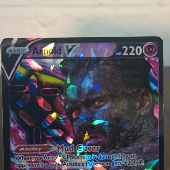 Predator - Arnold  Schwarzenegger Pokemon Card - Picture 5 of 9